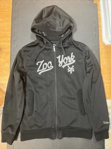 Zoo York Skateboards Infield Jacket Coat Pinstripe Fleece Lined Men’s Medium M - Bild 1 von 10