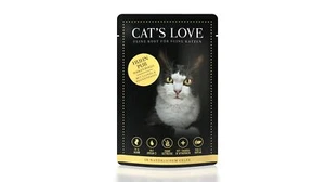 Cat's Love Adult Huhn Pur Lein�l Brennessel 12x 85 g Nassfutter getreidefrei - Bild 1 von 1