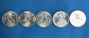 U.S. American Women Quarter set - 2023 - five coins - Picture 1 of 2