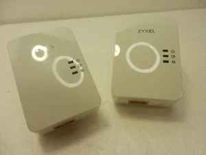 Zyxel PLA5405 v2 Powerline Gigabit Ethernet Adapter Set of 2 - Picture 1 of 5