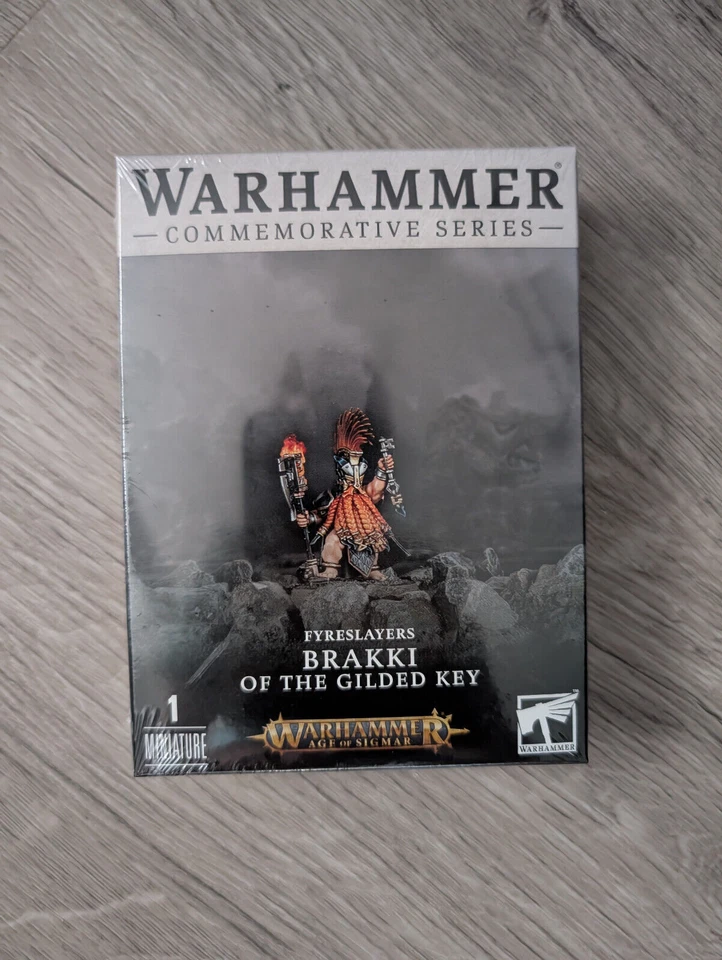 Warhammer Store Anniversary Brakki of the Gilded Key New Sealed Fyreslayers AOS - Image 1 of 1