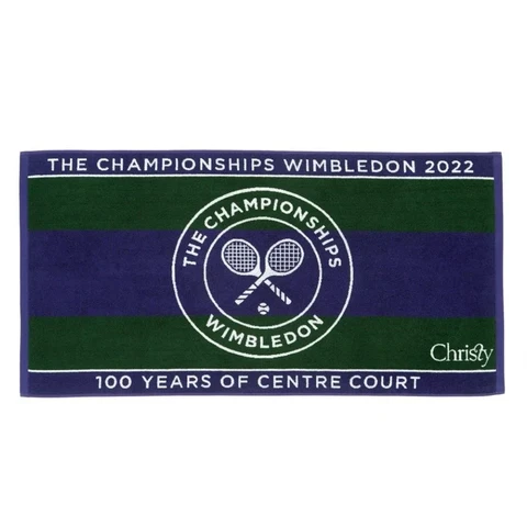 2022 WIMBLEDON TENNIS CHAMPIONSHIPS - 100 YEARS  CENTRE COURT TOWEL - BRAND NEW! Cover