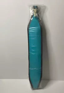 Golf Bag Strap Single Padded Replacement with 1 Clip Black & Blue Strap - Picture 1 of 22