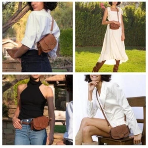 ๐ฅ๐ฅNWT Rachel Zoe Crossbody Saddle Bag Convertible Purse Vegan Bag MSRP$88!๐ฅ๐ฅ - Picture 1 of 6