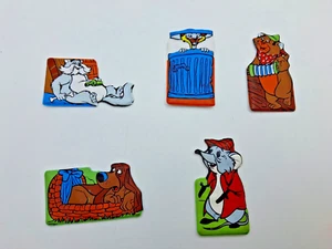 figurine MIO LOCATELLI PLASTECO SERIE gli aristogatti formaggino vintage - Imagen 1 de 11