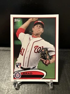 2012 Topps Brad Peacock radiocontrol Washington Nationals #275 - Imagen 1 de 2