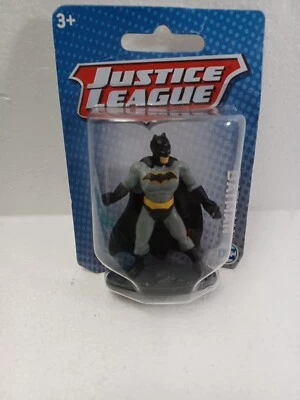 Minifigura de Batman de la Liga de la Justicia DC Comics Mattel WB nueva en paquete original Foto 1 de 3
