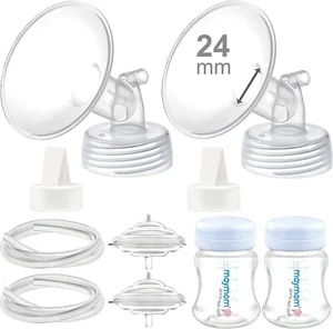 Pump Parts Work with Spectra S2 Spectra S1, 24mm Flange Valve Tube Bottle NEW-AU - Picture 1 of 9