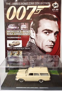 Mercedes Binz Ambulance Thunderball #94 Diecast 007 James Bond 1:43 - Picture 1 of 2