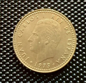Spain 1975 Una 1 Peseta Juan Carlos I Rey De Espana Foreign Coin - Picture 1 of 2