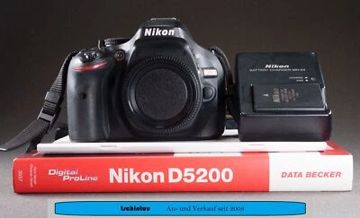 Nikon D D5200 24.1 MP Digitalkamera Nur Gehäuse 13.000 Auslösungen Gut - Bild 1 von 4