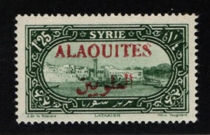 Alaouites, 30a** NH Red OP Error. French - Picture 1 of 1