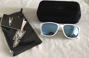 Arnette AN4257 262122 57 Sunglasses ( Matte White - Dark Grey Mirror Water Polar - Picture 1 of 5