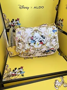 DISNEY X ALDO UMHÄNGETASCHE ~ PINK ~ MICKEY MINNIE ~ NEU MIT ETIKETT ~ VERSAND AM SELBEN TAG ~ IN DER HAND - Bild 1 von 11