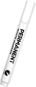 Permanent Marker Wasserfester Stift, Weiß, 2,0 mm Fadenbreite, Schnell Trocknend - Bild 1 von 5