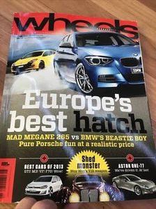 WHEELS Car magazine RS265 M135i  MP4 12C A3 LS600H IS250 X1 7 77 MX5 S7 CLS 650i - Foto 1 di 3