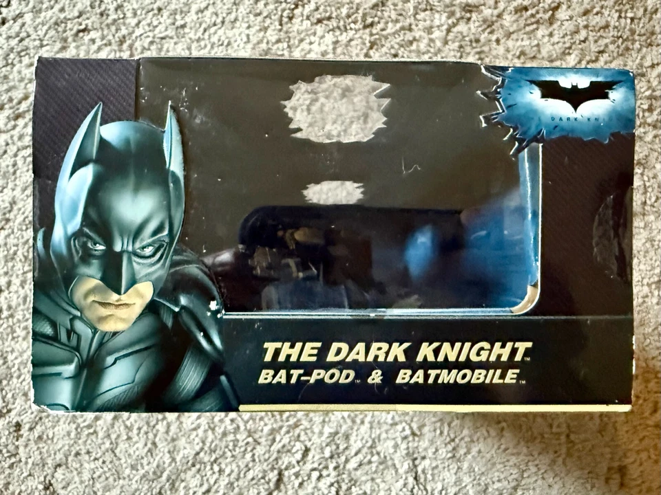 2009 Hot Wheels The Dark Knight BAT-POD & BATMOBILE SDCC Comic Con EXCLUSIVE! - Image 1 of 4