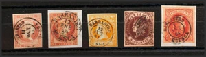 Aragón. Filatelia.º Gebraucht 48 (2), 52, 58, 64. (1855ca) . Set Von Fünf - Bild 1 von 1