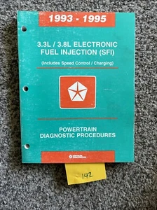 1993 1995 Chrysler EFI 3.3 3.8 L SFI Powertrain Diagnostics Procedures Manual - Picture 1 of 4