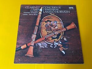 Clarinet Concertos J Stamitz C Stamitz Molter Laszlo Horvath 1979 Hungaroton LP
