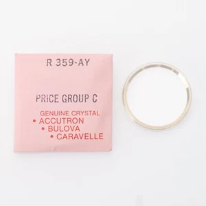 Genuine Bulova Accutron Part # R359-AY Acrylic Watch Crystal 32.0mm (C1D12) - Picture 1 of 1