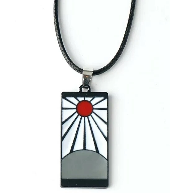 Demon Slayer Zeichen Tanjiro Kamado Anime Manga Cosplay Necklace Halskette Kette - Bild 1 von 1