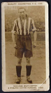 PATTREIOUEX (EARLY) - FOOTBALLERS (FC) - #51 RAWLINGS, SOUTHAMPTON - Picture 1 of 2