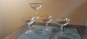 Noritake SIMPLICITY Champagne/Tall Sherbet 4 3/8" Set of 4 - Picture 1 of 6