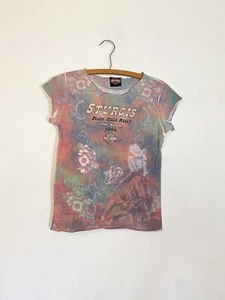 Vintage Y2K Harley Davidson Sturgis Black Hills Rally 2006 Fitted Shirt - Picture 1 of 5
