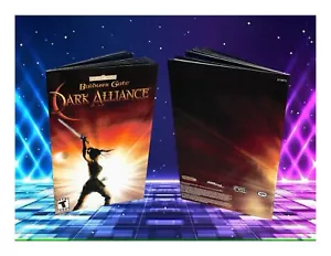 Baldurs Gate Dark Alliance - Custom Replacement Manual für PS2 - Bild 1 von 1