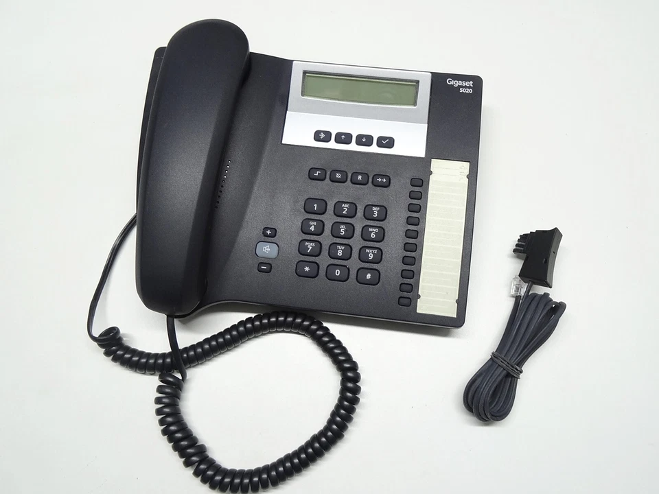Gigaset 5020 analog Tischtelefon Betrieb ohne Netzteil wie Siemens Euroset 5020 - Bild 1 von 1