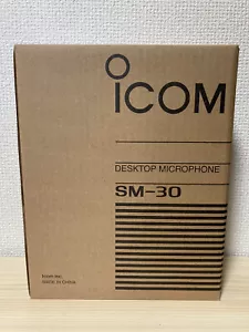 Icom Desktop microphone SM-30 Black genuine - Picture 1 of 5