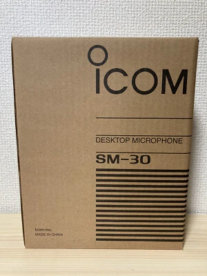 Icom Microfono Desktop SM-30 Nero Originale - Immagine 1 di 4