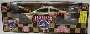 50TH. RACING CHAMPIONS NASCAR #19 YELLOW 1 of 1998 GOLDEDITION TONY RAINES 1/24 - Bild 1 von 2