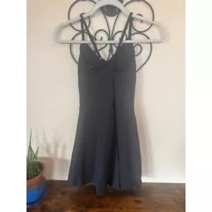 New Joy Lab Extra Small Black Athletic work out dress with built in shorts - Picture 1 of 5