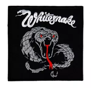 Parche Whitesnake - Serpiente Inglés Hard Blues Rock Glam Heavy Metal Banda Logo - Imagen 1 de 1