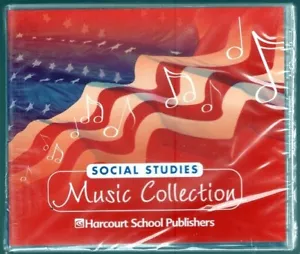 NEW Teaching Social Studies Music CD Collection Harcourt School Publishers - Picture 1 of 2