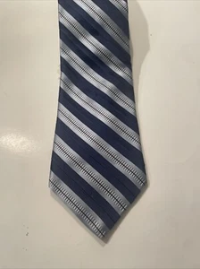 Ike Behar Men's Multicolor 100% Silk Striped Tie Necktie Handmade In USA - Picture 1 of 8