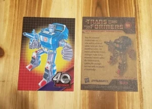 Kup TRANSFORMERS 40th ANNIVERSARY Card #6 Blaster 2024 DYNAMITE Autobot HASBRO - Picture 1 of 1