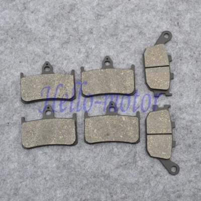 Pastilla de freno delantera+trasera para Honda CB900 CB1000 CBR900RR NR750 VTR1000F 97-06 98 99 Foto 1 de 2