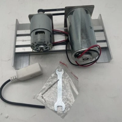 Motor de CC de alto voltaje 220V motor de silencio de doble rodamiento hágalo usted mismo generador recargable Foto 1 de 4