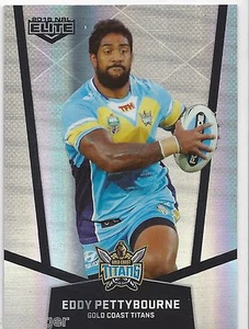 2015 NRL Elite Parallel Silver (P43) Eddy PETTYBOURNE Titans - Bild 1 von 1