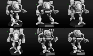 Mad Cat Mk II Alternate Mech Model For Battletech 6mm-10mm-15mm - Picture 1 of 11