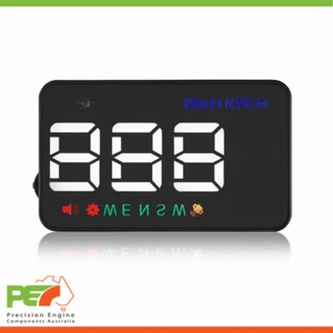 A5 HUD Head Up Display 3.5" GPS Windscreen Speed Warning Guage For Toyota Rav4 - Picture 1 of 6