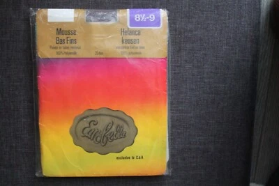 Vintage Eurobella Strümpfe Gr. 8,5 - 9 Rauch 20 den Strapsstrümpfe Neu OVP - Bild 1 von 3