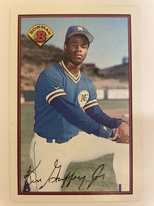 1989 Bowman Ken Griffey Jr Rookie Card #220 - Picture 1 of 2