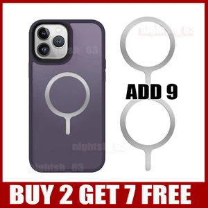 Make any phone case a Magsafe Case with Magnetic Ring Slim Metal Plate Sticker - Picture 1 of 16