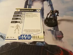 Star Wars Miniatures Clone Wars 37 IG-86 Assassin Droid - Picture 1 of 1