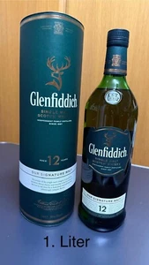 Glenfiddich 12 Jahre Single Malt ScotchWhisky - 1Liter 40% - Bild 1 von 1