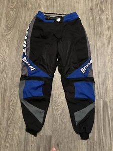 Ocelot Racing Motocross Pants Mens 30 Black Adjustable Waist Belt Mesh Lined - Picture 1 of 15